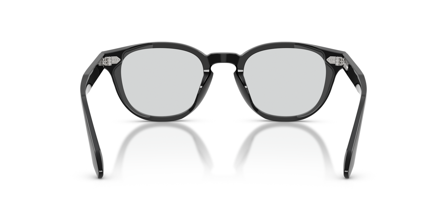 Oliver Peoples N.09 with Black frame - Image Nosepads