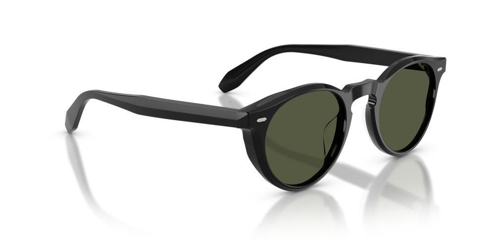 Oliver Peoples N.07 Sun con montura Negro y lentes Verde - imagen 3