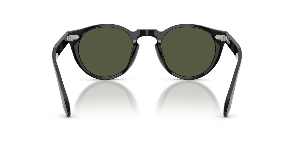 Oliver Peoples N.07 Sun con montura Negro y lentes Verde - imagen 5