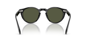 Oliver Peoples N.07 Sun con montatura Nero e lenti  Verde - L'immagine 5