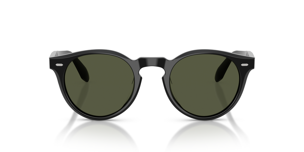Oliver Peoples N.07 Sun con montura Negro y lentes Verde - imagen 2