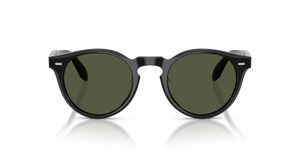 Oliver Peoples N.07 Sun con montura Negro y lentes Verde - imagen 2