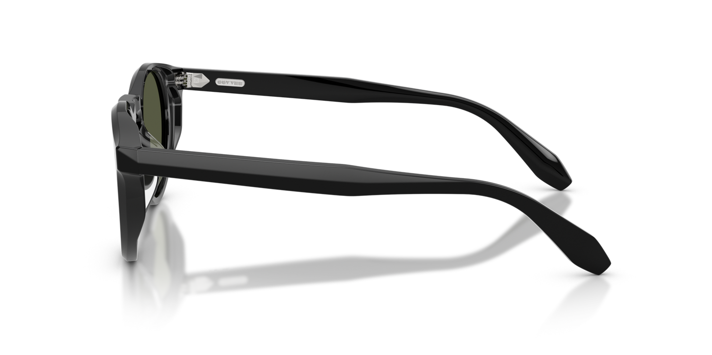 Oliver Peoples N.07 Sun con montura Negro y lentes Verde - Imagen Varilla