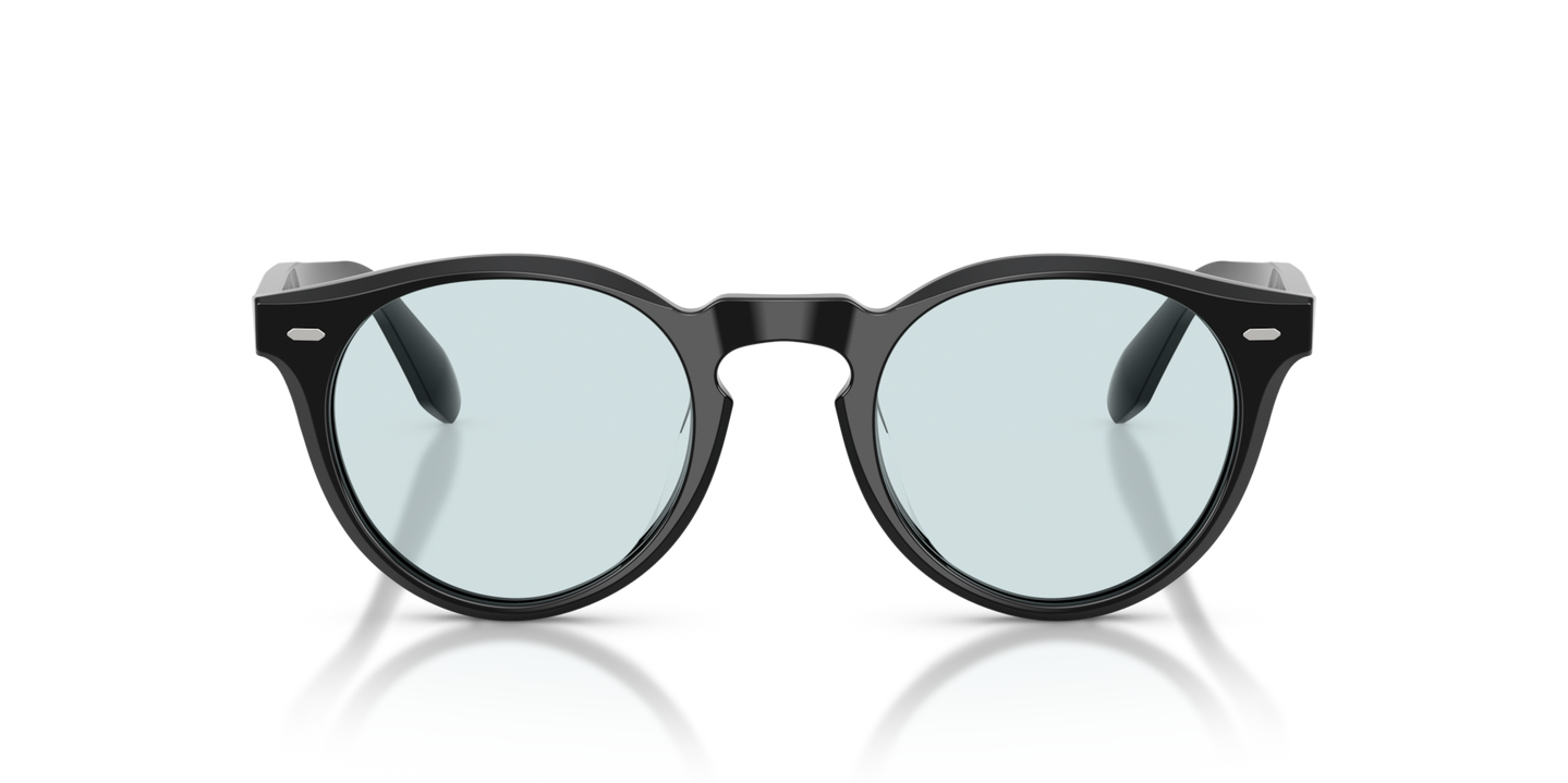 Oliver Peoples N.07 Sun with Black frame and Transparent lenses - Image Material