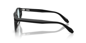 Sie Oliver Peoples N.07 Sun mit Schwarz Gestell und Transparent Gläsern - Das Bild 5