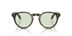 Oliver Peoples N.07 Sun with Atago Tortoise frame and Transparent lenses - Image 3