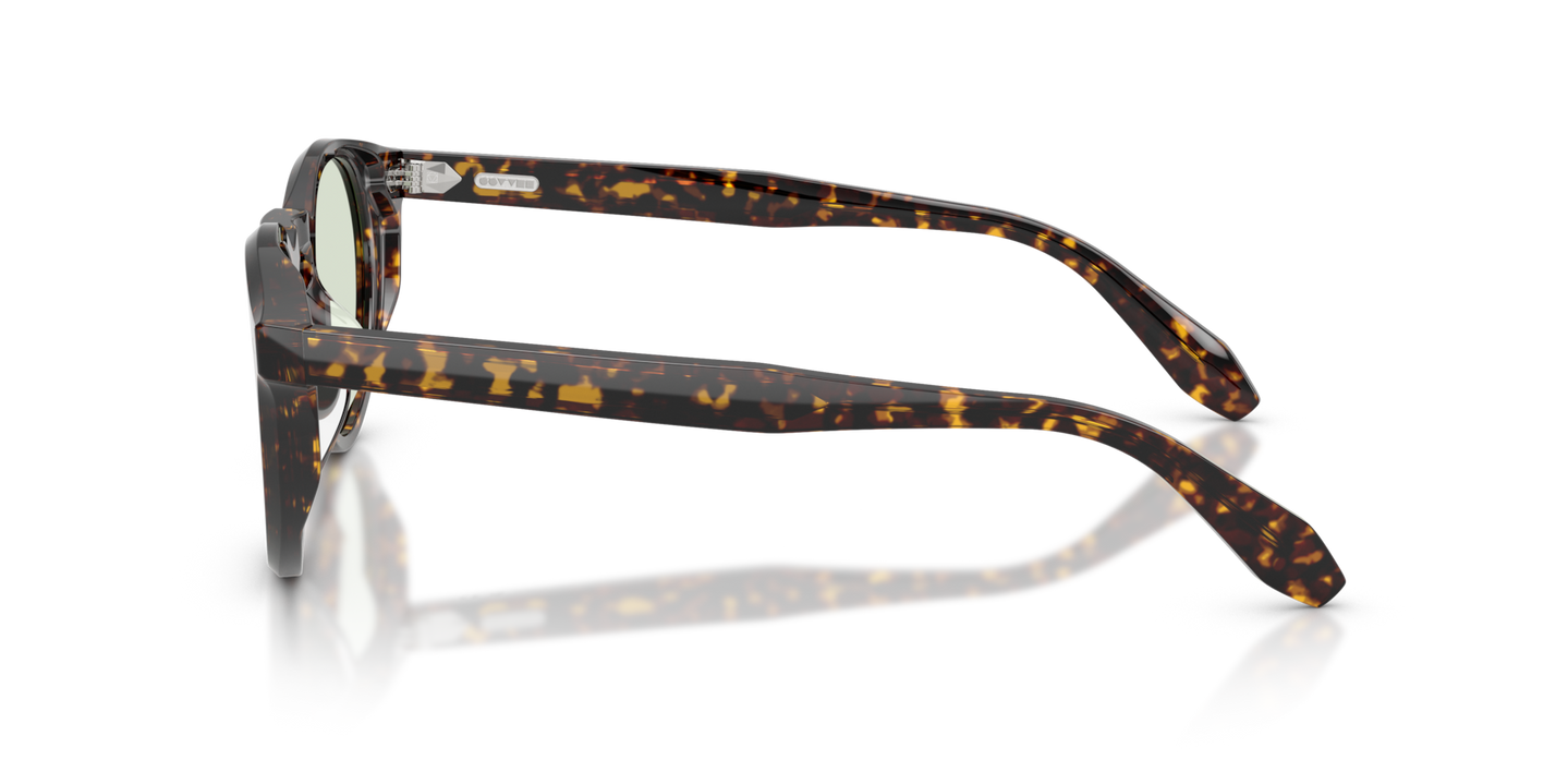 Oliver Peoples N.07 Sun con montatura Tartarugato Atago e lenti  Trasparente - Immagine Asta