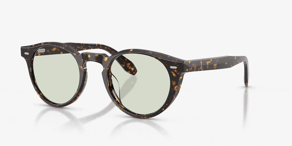 Oliver Peoples N.07 Sun with Atago Tortoise frame and Transparent lenses - image 4