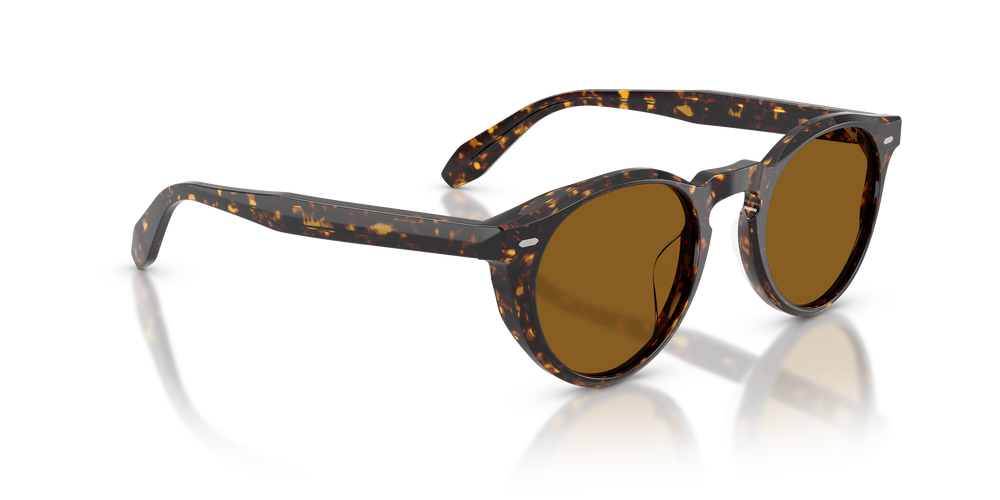 Oliver Peoples N.07 Sun con montatura Tartarugato Atago e lenti  Marrone - L'immagine 3