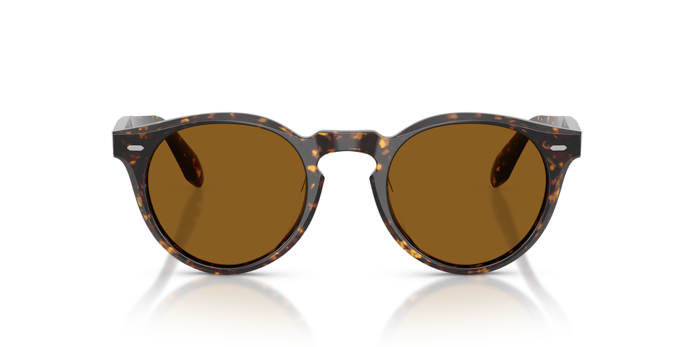 Oliver Peoples N.07 Sun con montatura Tartarugato Atago e lenti  Marrone - L'immagine 2