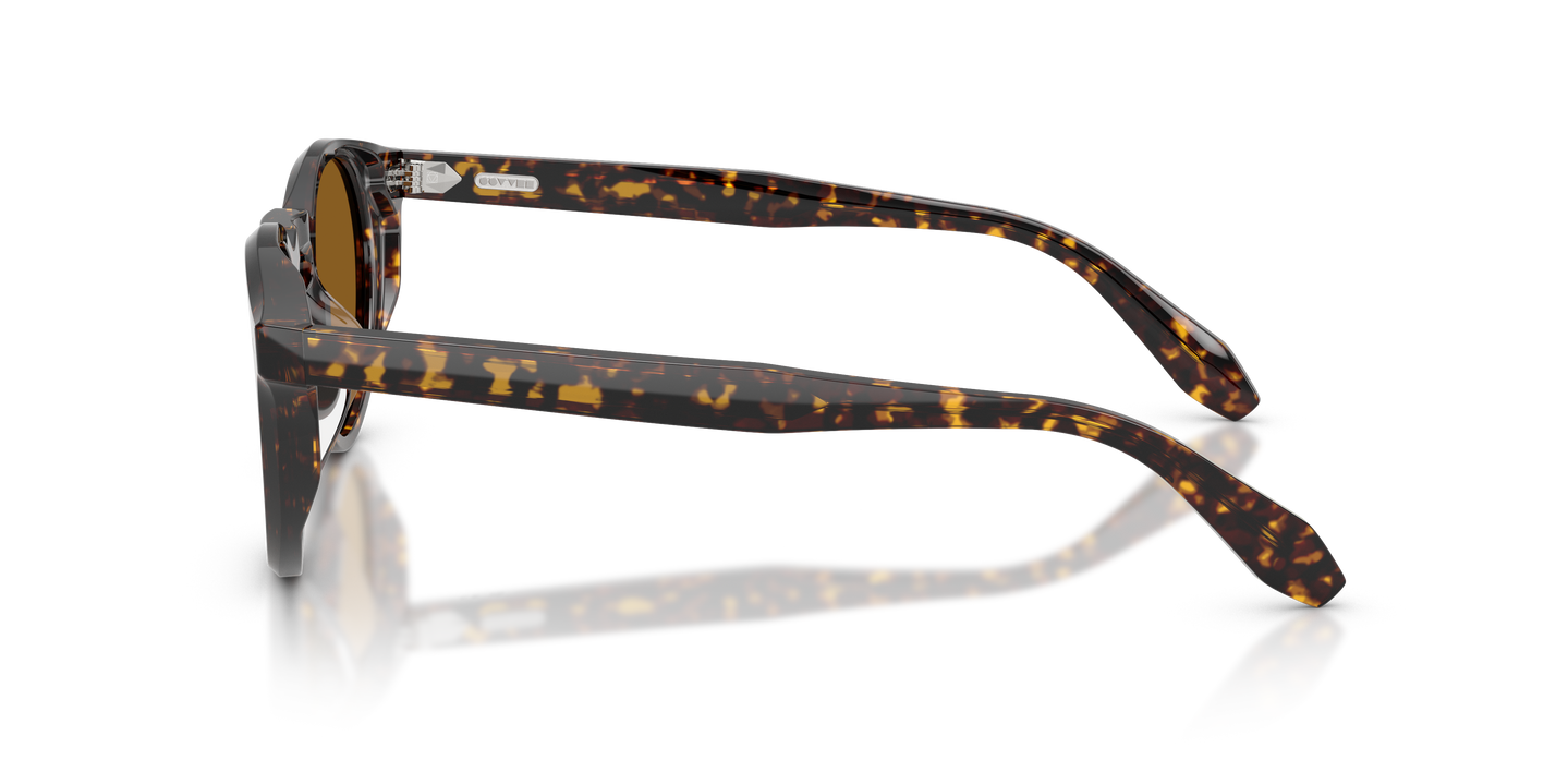 Oliver Peoples N.07 Sun with Atago Tortoise frame and Brown lenses - Image Corewire