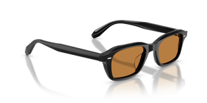 Sie Oliver Peoples N.08 Sun mit Schwarz Gestell und Braun Gläsern - bild 3