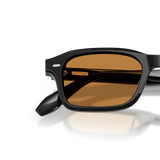 Oliver Peoples N.08 Sun con montatura Nero e lenti  Marrone - Variant