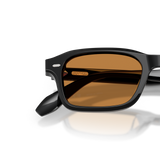 Sie Oliver Peoples N.08 Sun mit Schwarz Gestell und Braun Gläsern - Variant