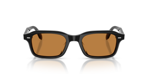 Oliver Peoples N.08 Sun avec une monture Noir et des verres Brun - L'image 2