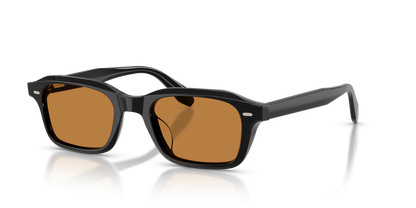 Oliver Peoples N.08 Sun with Black frame and Cognac lenses