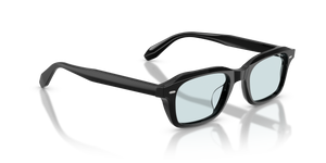 Sie Oliver Peoples N.08 Sun mit Schwarz Gestell und Transparent Gläsern - Bild 4