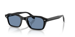 Sie Oliver Peoples N.08 Sun mit Schwarz Gestell und Transparent Gläsern - Bild 8