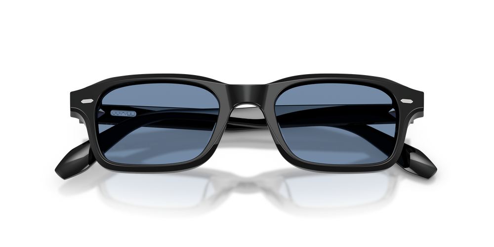 Sie Oliver Peoples N.08 Sun mit Schwarz Gestell und Transparent Gläsern - Bild 7