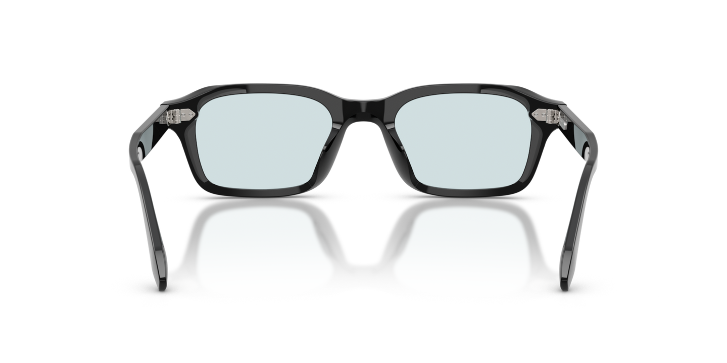 Oliver Peoples N.08 Sun con montura Negro y lentes Transparente - Imagen Plaquetas nasales