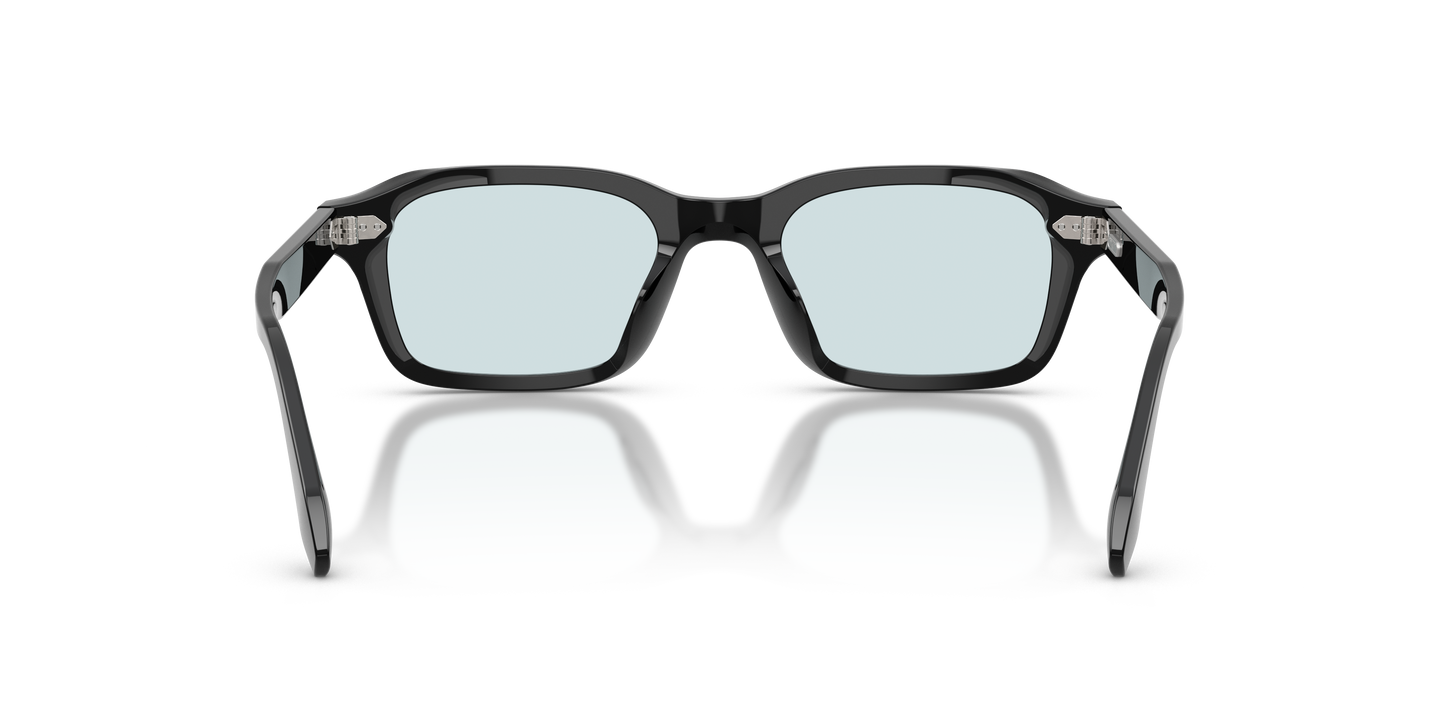 Oliver Peoples N.08 Sun with Black frame and Sky Blue Wash To Dark Oliver Peoples N.08 Sun with Black frame and Sky Blue Wash To Dark