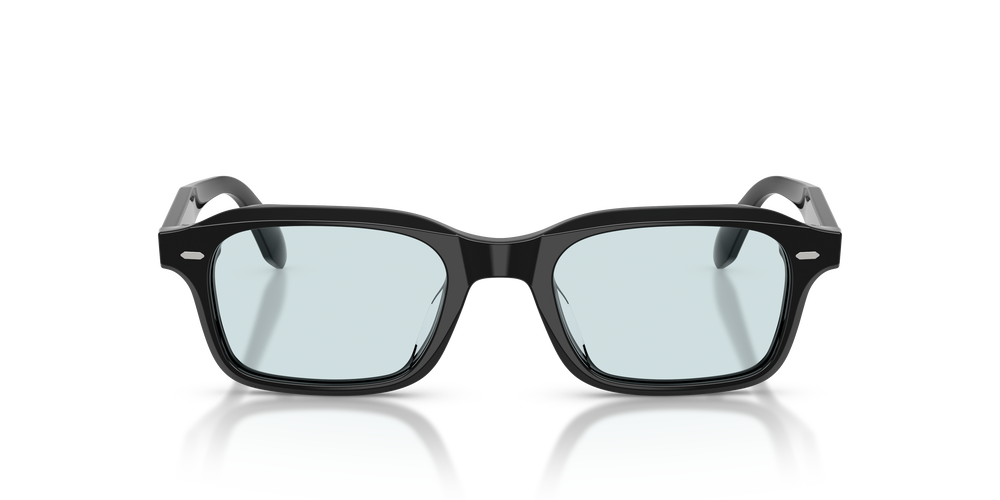 Sie Oliver Peoples N.08 Sun mit Schwarz Gestell und Transparent Gläsern - Bild 3