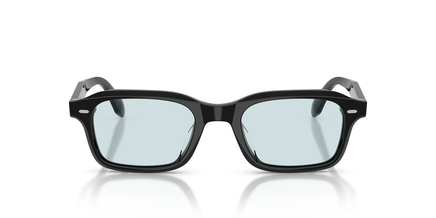 Oliver Peoples N.08 Sun con montura Negro y lentes Transparente - Imagen Material
