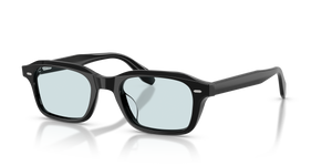 Oliver Peoples N.08 Sun con montatura Nero e lenti  Trasparente - L'immagine 2