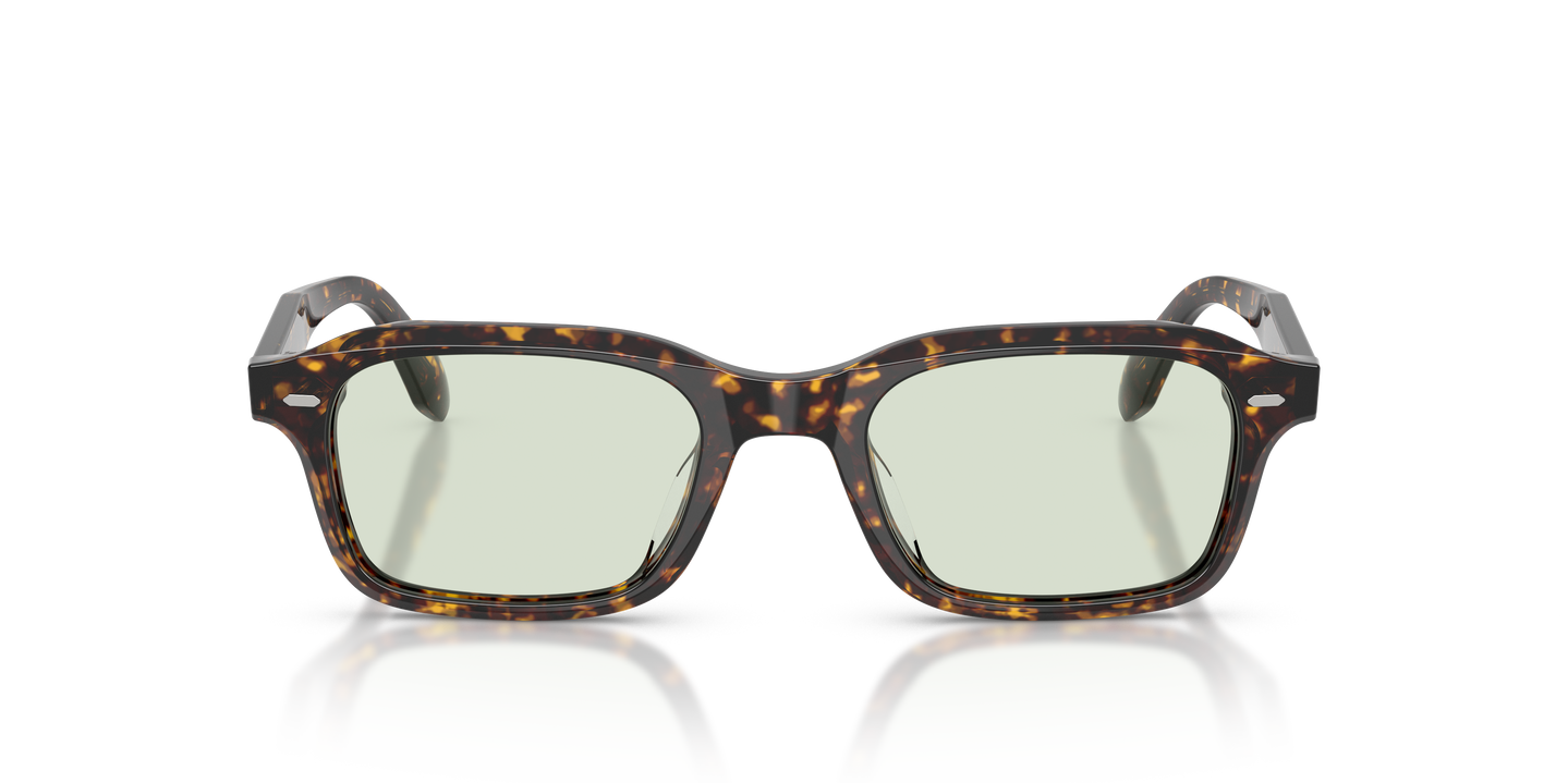 Oliver Peoples N.08 Sun with Atago Tortoise frame and Fern Wash To