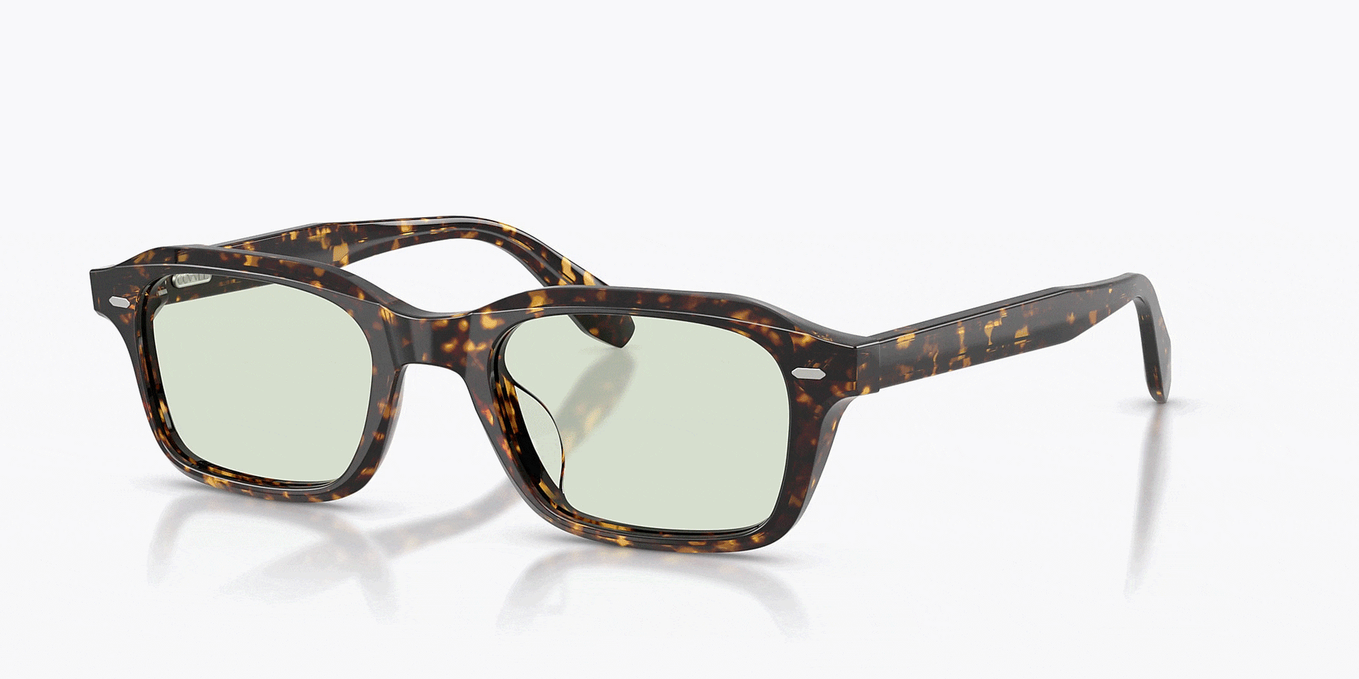 Oliver Peoples N.08 Sun with Atago Tortoise frame and Fern Wash To Oliver Peoples N.08 Sun with Atago Tortoise frame and Fern Wash To