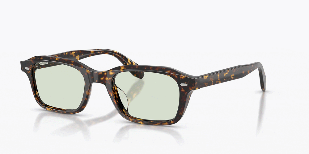 Sie Oliver Peoples N.08 Sun mit Atago Tortoise Gestell und Transparent Gläsern - bild 4