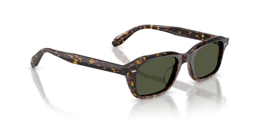 Oliver Peoples N.08 Sun with Atago Tortoise frame and Green lenses - image 3