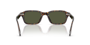 Oliver Peoples N.08 Sun con montatura Tartarugato Atago e lenti  Verde - L'immagine 5
