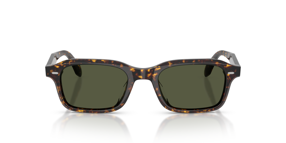 Oliver Peoples N.08 Sun con montatura Tartarugato Atago e lenti  Verde - L'immagine 2