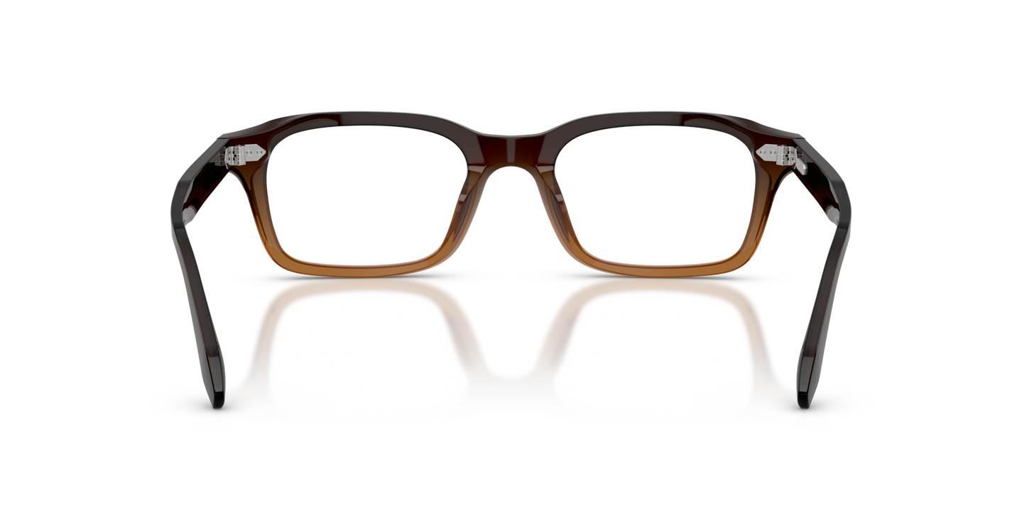 Oliver Peoples N.08 mit Driftwood Gradient Gestell - Bild Stegplättchen