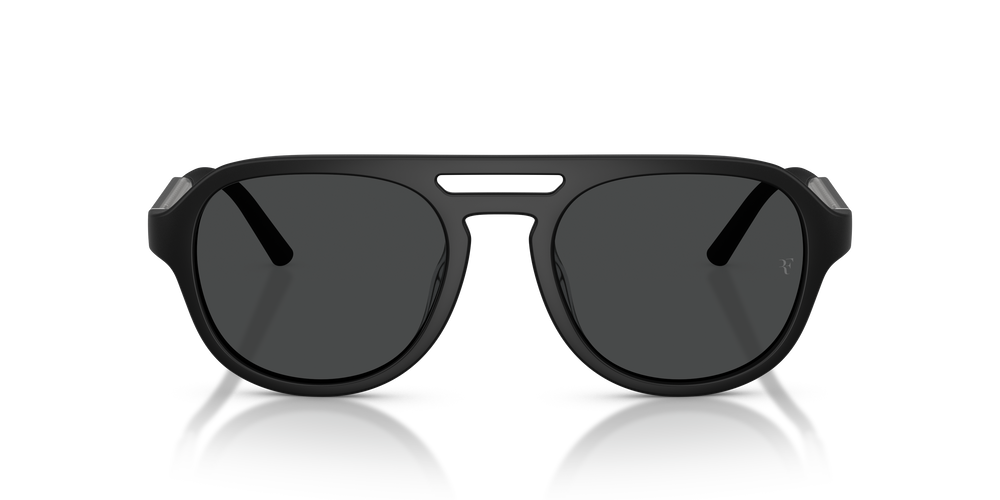 Oliver Peoples R-13 with Semi-Matte Black frame and Grey lenses - Image 2