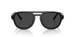 Oliver Peoples R-13 avec une monture Semi-Matte Black et des verres Gris - image 2