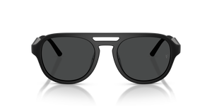 Sie Oliver Peoples R-13 mit Semi-Matte Black Gestell und Grau Gläsern - Das Bild 2