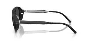 Sie Oliver Peoples R-13 mit Semi-Matte Black Gestell und Grau Gläsern - Das Bild 4