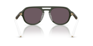 Oliver Peoples R-13 con montura Verde humo semimate y lentes Violeta - imagen 5