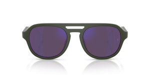Oliver Peoples R-13 with Semi-Matte Green Smoke frame and Violet lenses - image 2