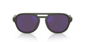 Oliver Peoples R-13 with Semi-Matte Green Smoke frame and Violet lenses - Image 2