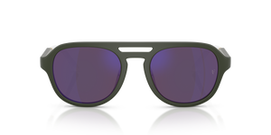 Oliver Peoples R-13 con montura Verde humo semimate y lentes Violeta - imagen 2