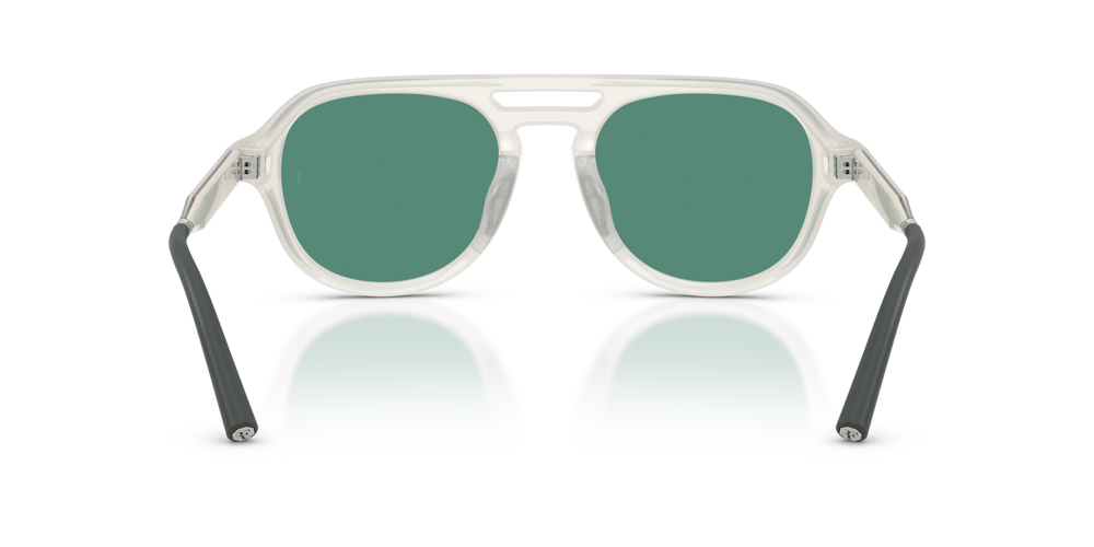 Oliver Peoples R-13 con montura Blanco cálido y lentes Verde - imagen 5
