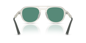Oliver Peoples R-13 with Warm White frame and Green lenses - image 5