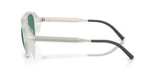 Oliver Peoples R-13 with Warm White frame and Green lenses - image 4