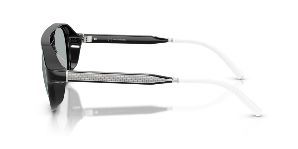 Sie Oliver Peoples R-13 mit Schwarz Gestell und Grau Gläsern - Das Bild 4