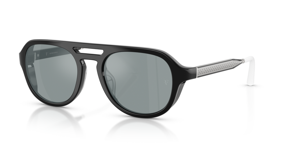 Oliver Peoples R-13 avec une monture Noir et des verres Gris - image 3