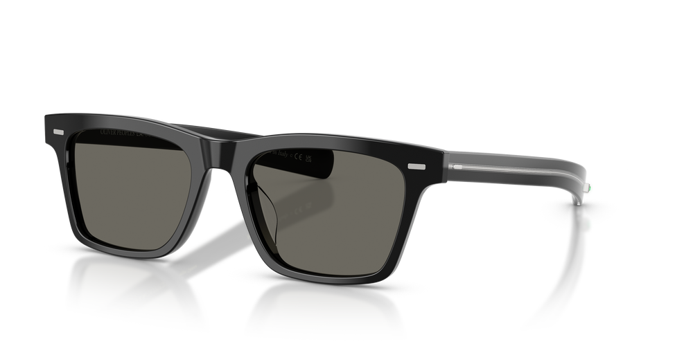 Oliver Peoples M∆estro with Black With Emerald frame and Grey lenses - Image 1