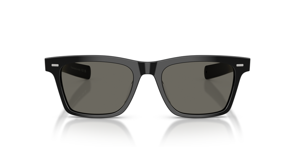 Sie Oliver Peoples M∆estro mit Schwarz mit Saphirblau Gestell und Grau Gläsern - Das Bild 2